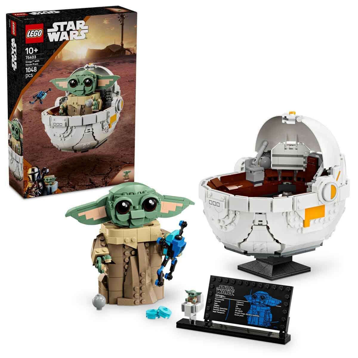 LEGO Star Wars The Mandalorian Uçan Bebek Arabalı Grogu 75403