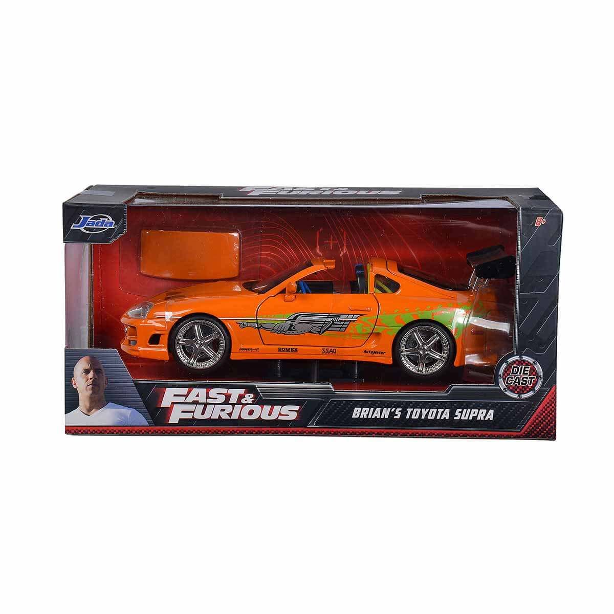 Jada 1:24 Fast&Furious 1995 Brian’s Toyota Supra Model Araba