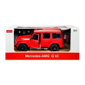 Rastar 1:14 Mercedes Benz G 63 AMG Uzaktan Kumandalı Işıklı Araba-Kırmızı