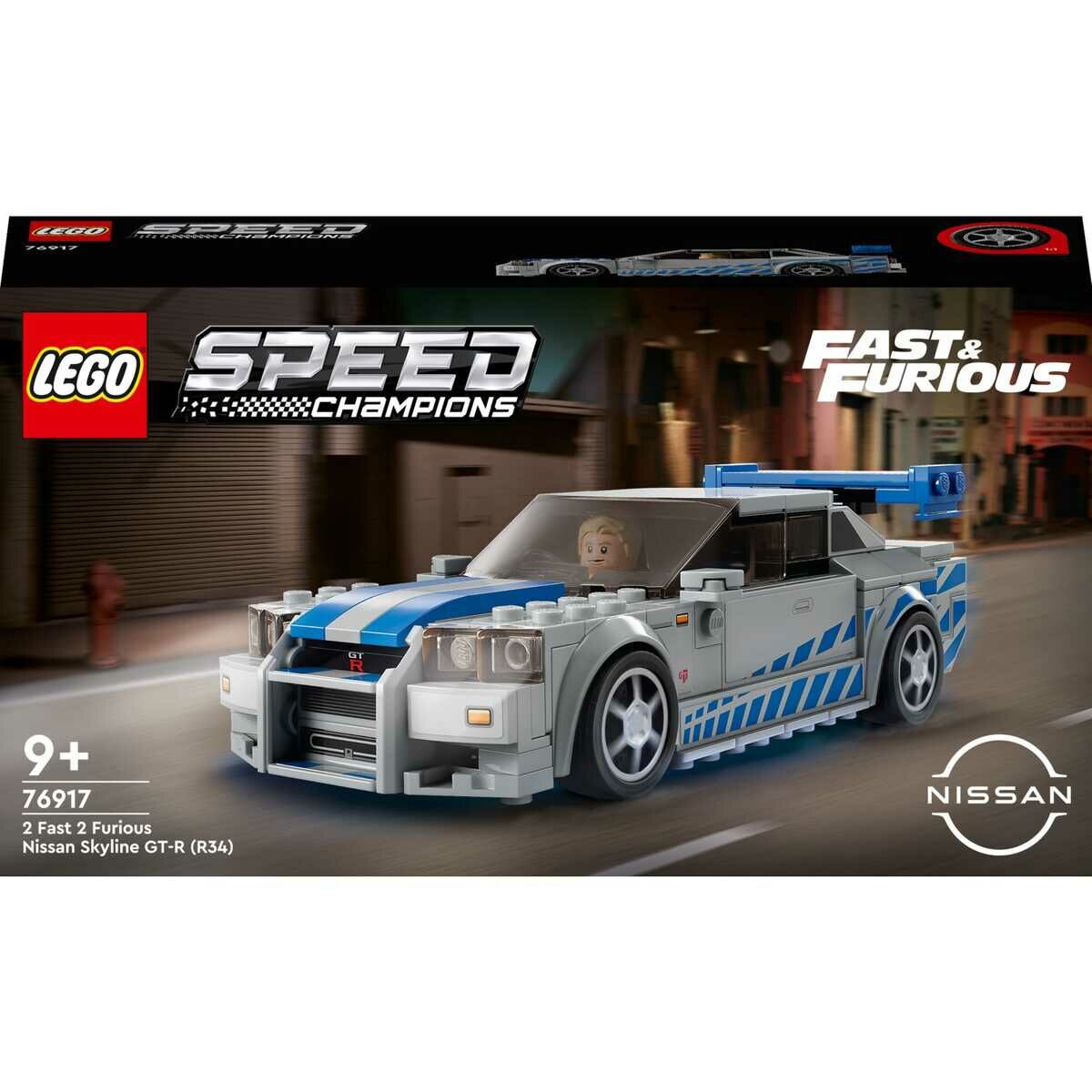 LEGO Speed Champions Fast&Furious Nissan Skyline GT-R (R34)