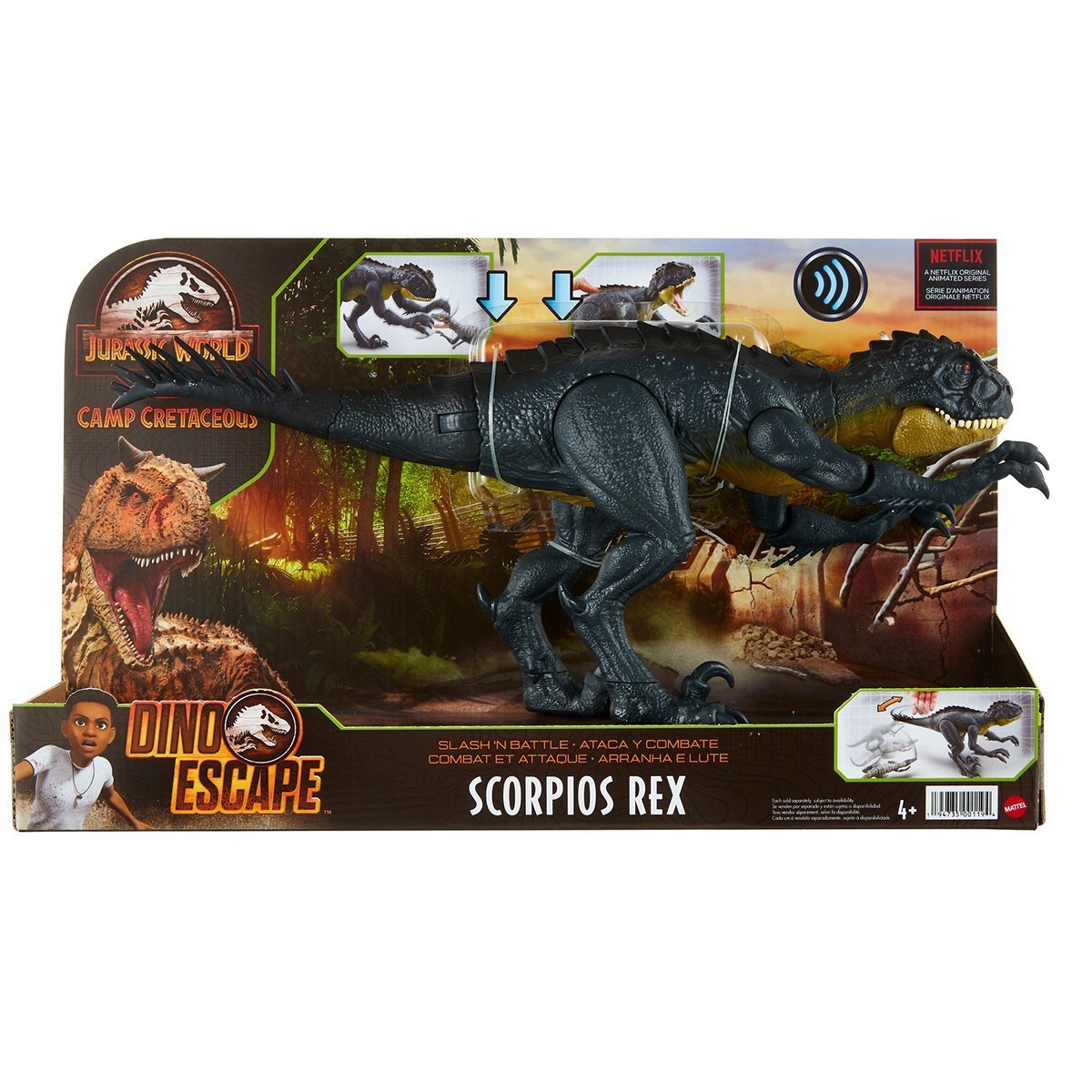 Jurassic World Saldırgan Dövüşçü Dinozor Figürü