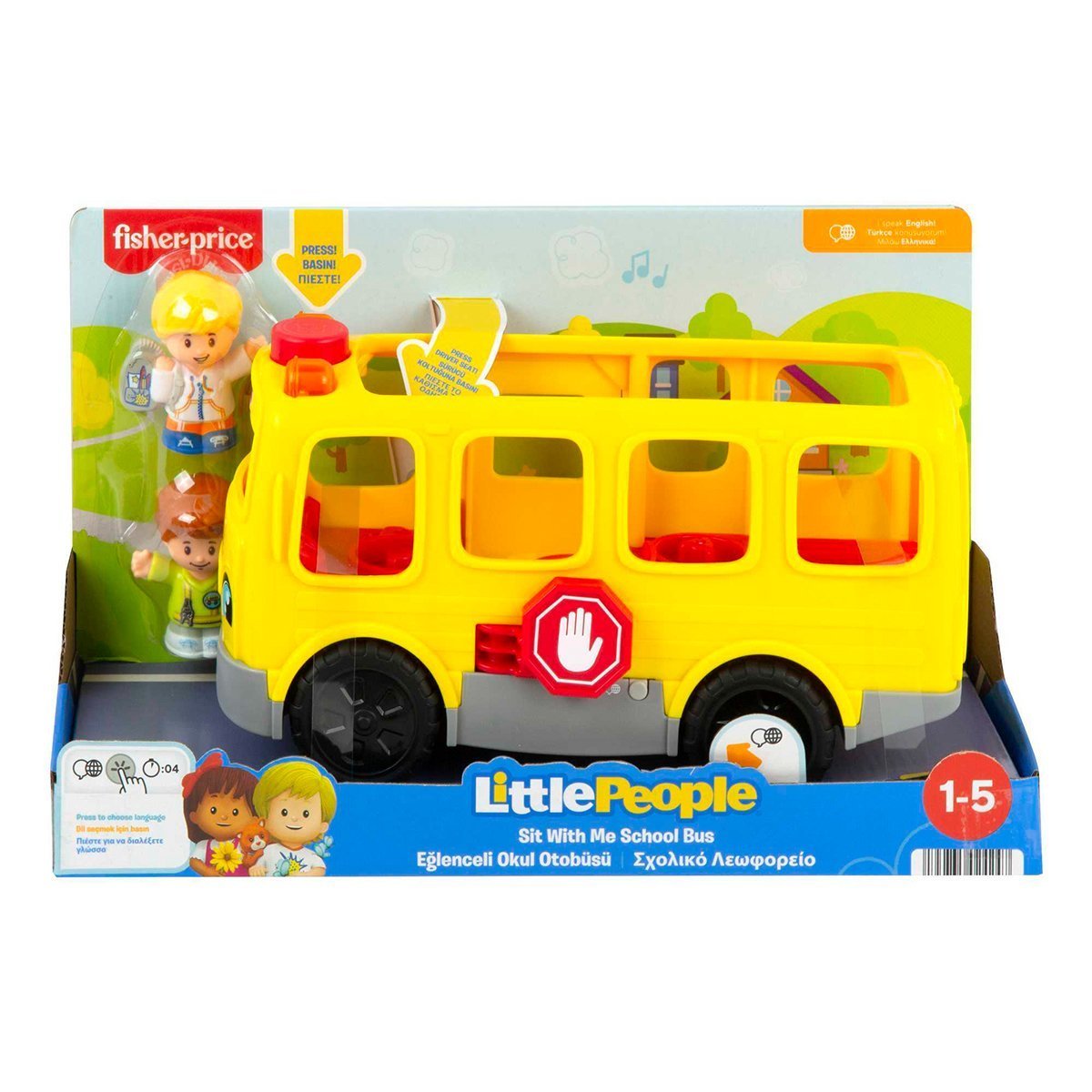 Fisher Price Little People Eğlenceli Okul Otobüsü