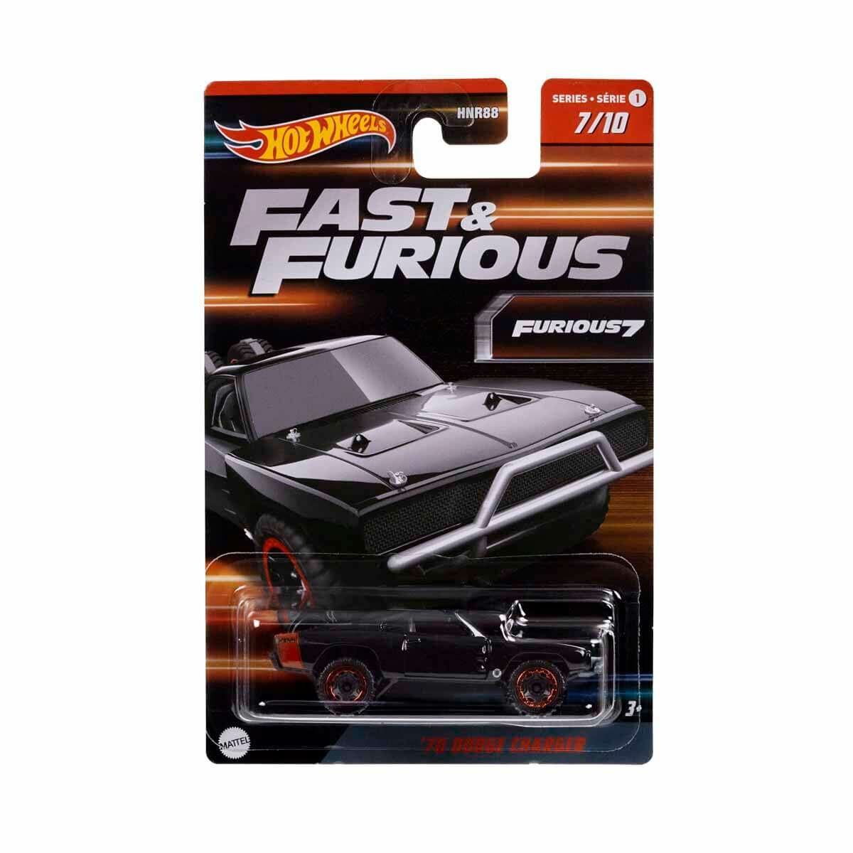 Hot Wheels Fast&Furious Arabalar HNR88 '70 Dodge Charger