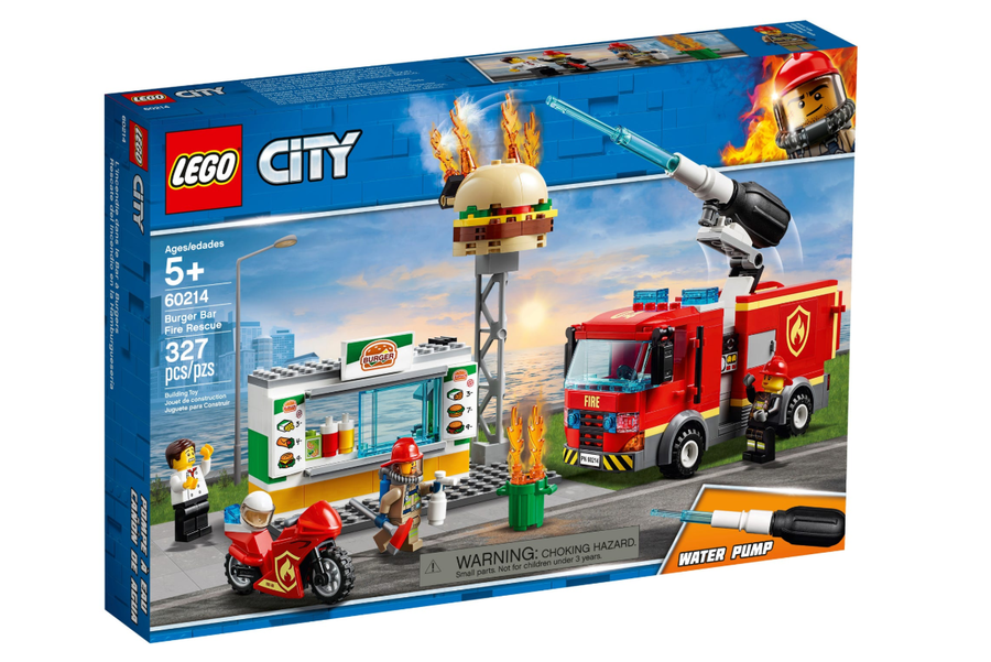 LEGO City Fire Hamburgerci Yangın Söndürme Operasyonu
