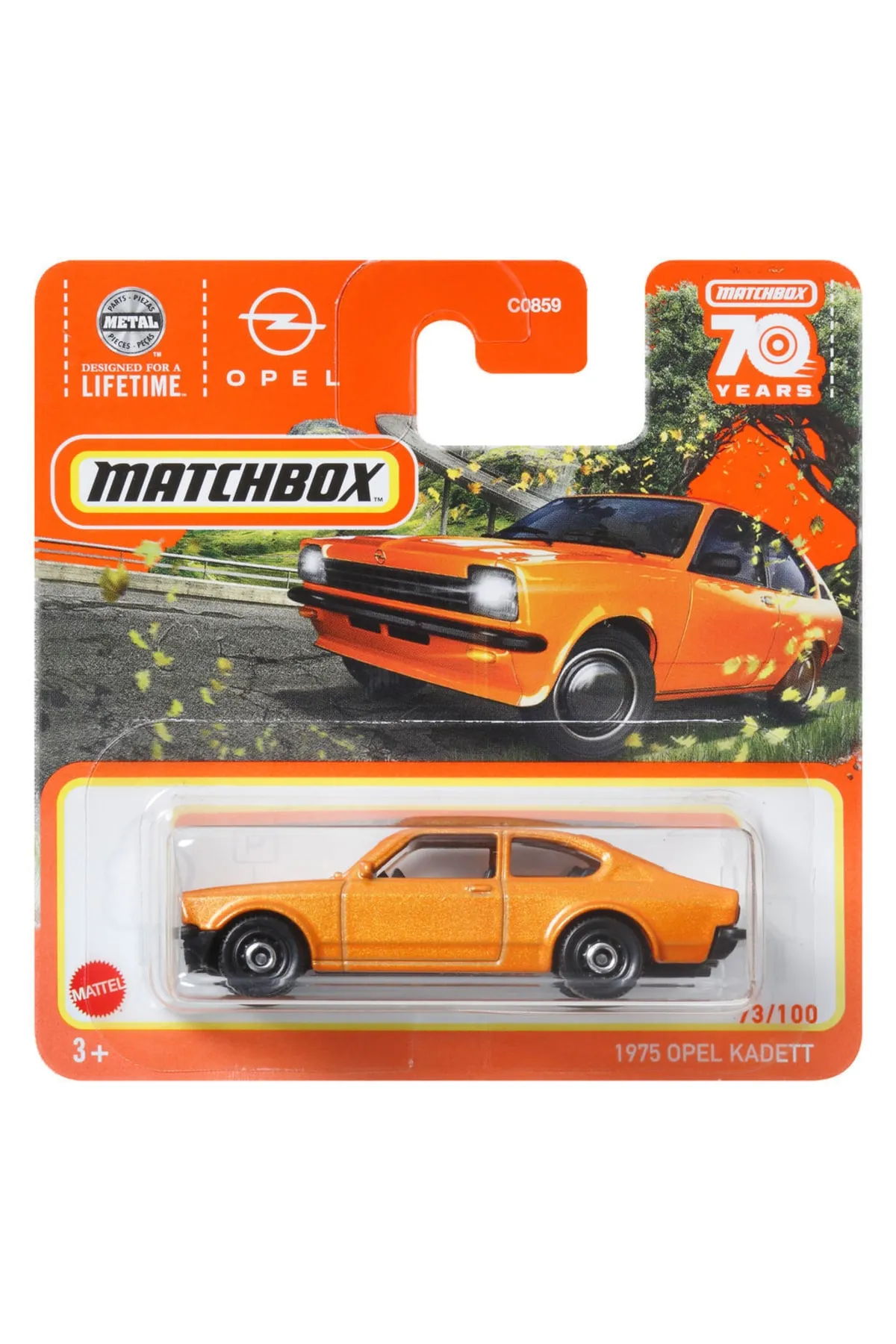Matchbox Tekli Arabalar 70. Yıl Özel 1975 Opel Kadett