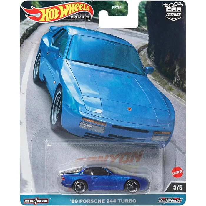 Hot Wheels Premium Arabalar Canyon Warriors '89 Porsche 944 Turbo