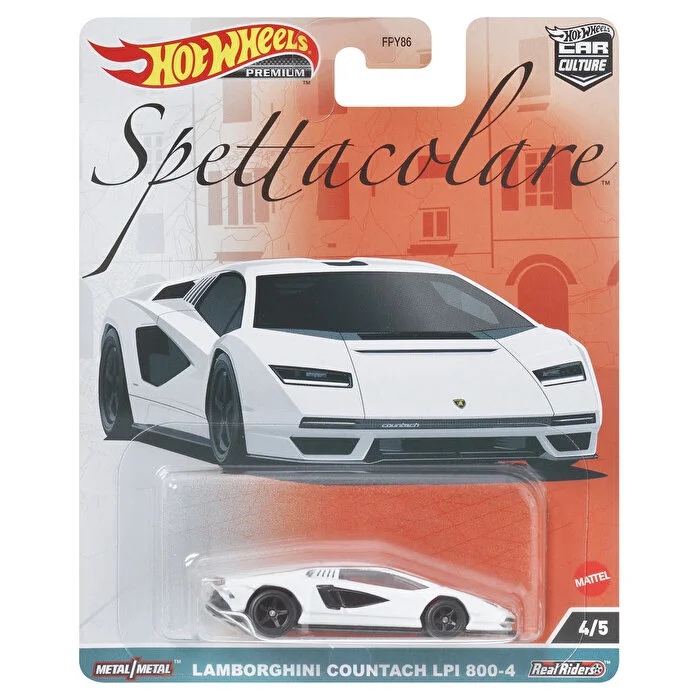 Hot Wheels Premium Arabalar Spettacolare İtalian Lamborghini Counctach LP 800-4