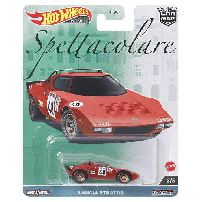 Hot Wheels Premium Arabalar Spettacolare İtalian Lancia Stratos