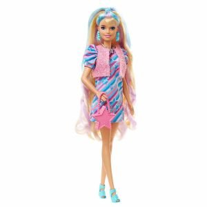 Barbie Upuzun Muhteşem Saçlı Bebekler Sarışın-Yıldız
