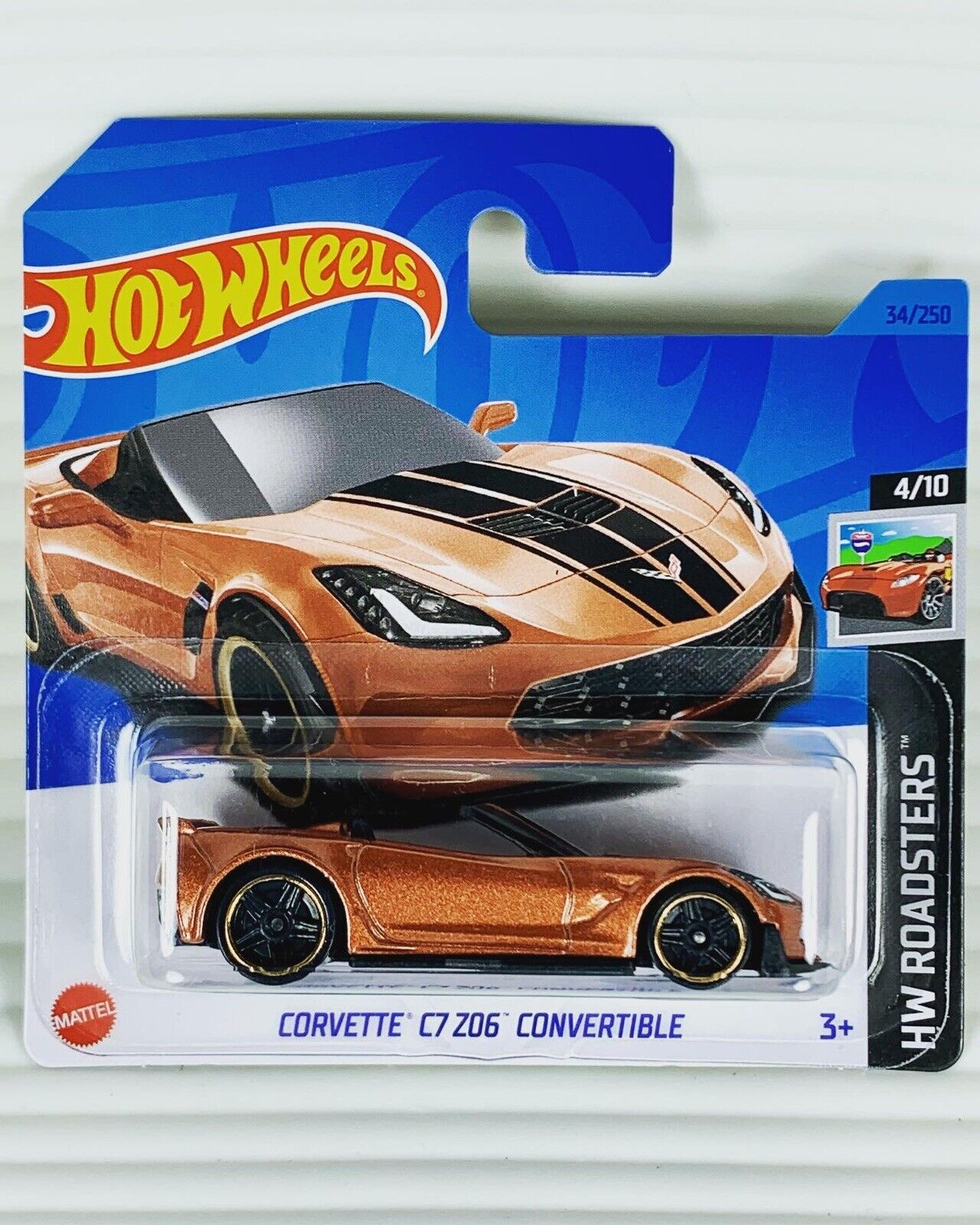 Hot Wheels Tekli Arabalar Corvette C7 Z06 Contervible