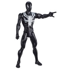 Spider-Man Titan Heroes Web Warriors Black Suit Spider-Man Figür 30 cm.