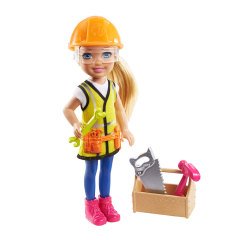 Barbie Chelsea Meslekleri Öğreniyor İnşaat İşçisi
