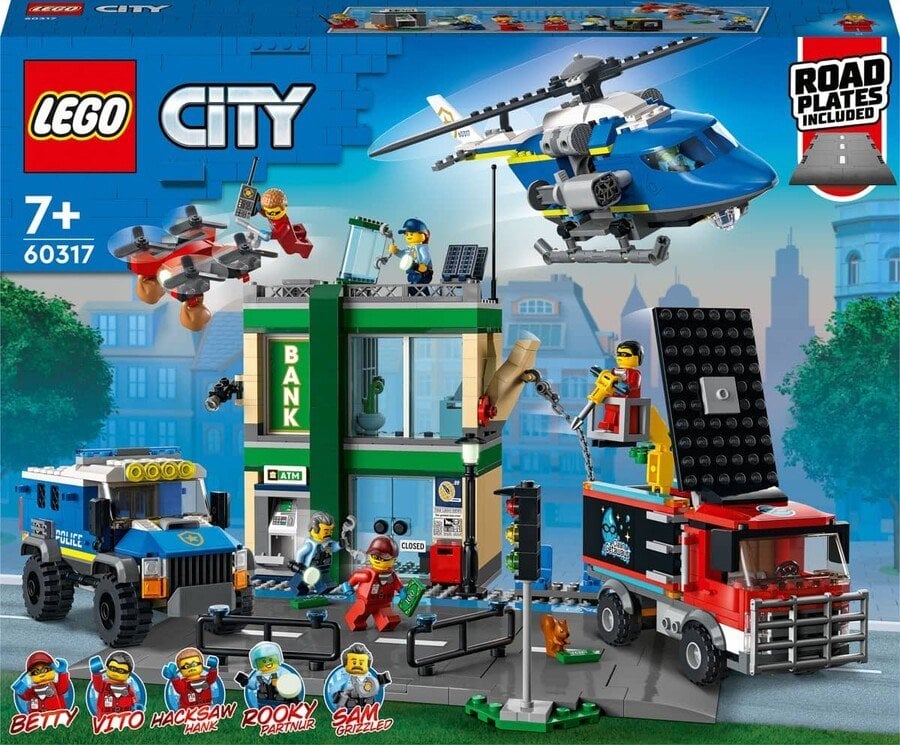 LEGO City Bankada Polis Takibi