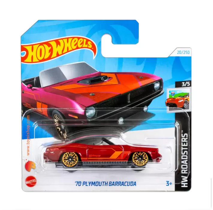 Hot Wheels Tekli Arabalar '70 Plymouth Barracuda