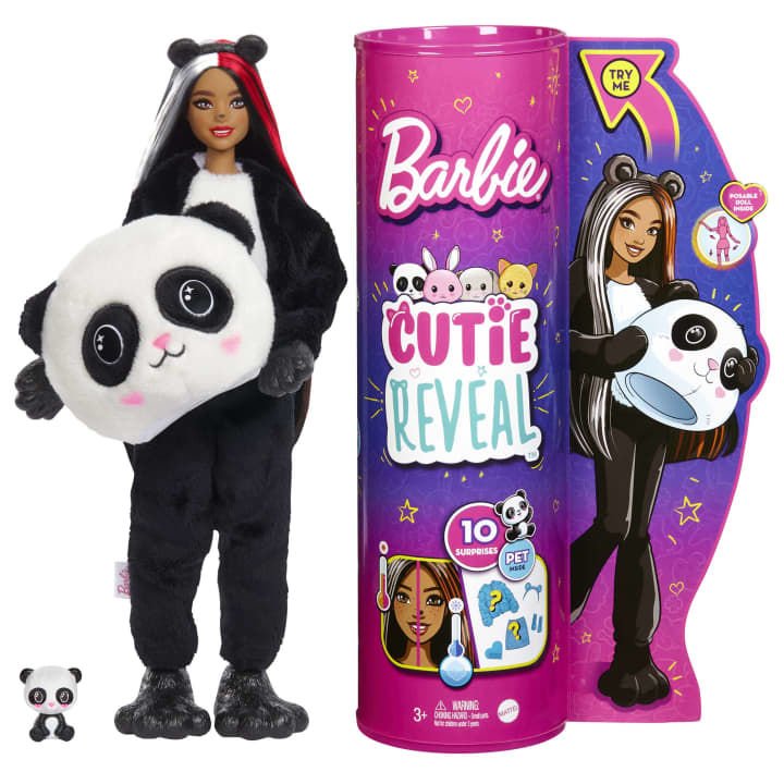 Barbie Cutie Reveal Bebekler Panda HHG22