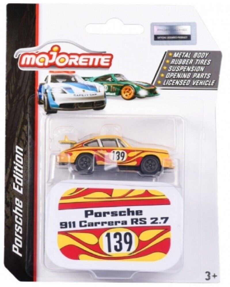 Majorette Premium Delüks Porsche Edition Porsche 911 Carrera RS 2.7