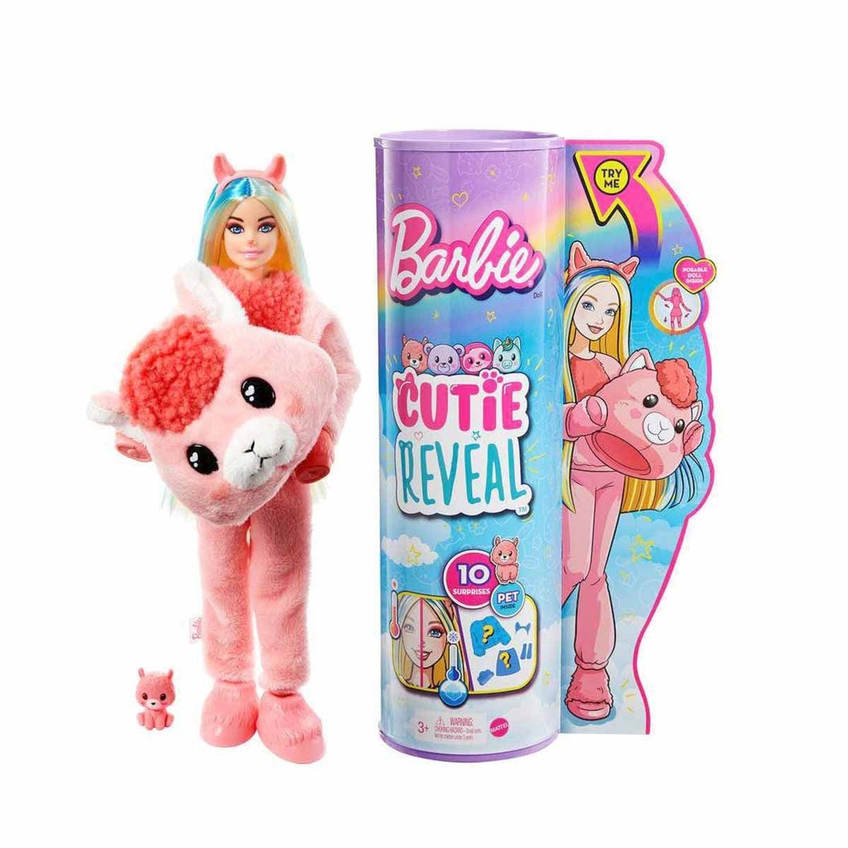 Barbie Cutie Reveal Bebekler Seri 2 Parti Laması