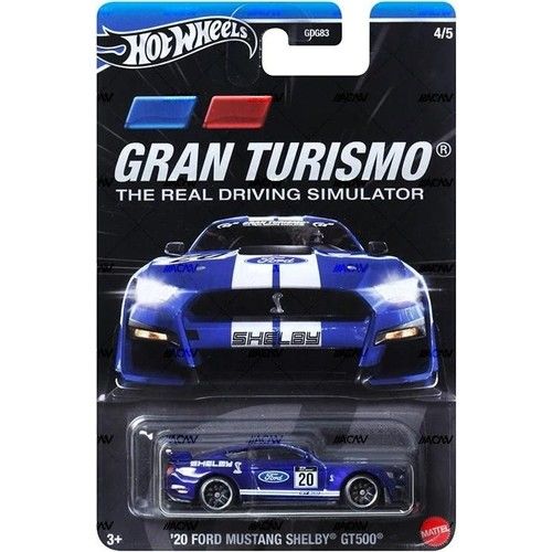 Hot Wheels Gran Turismo '20 Ford Mustang Shelby GT500