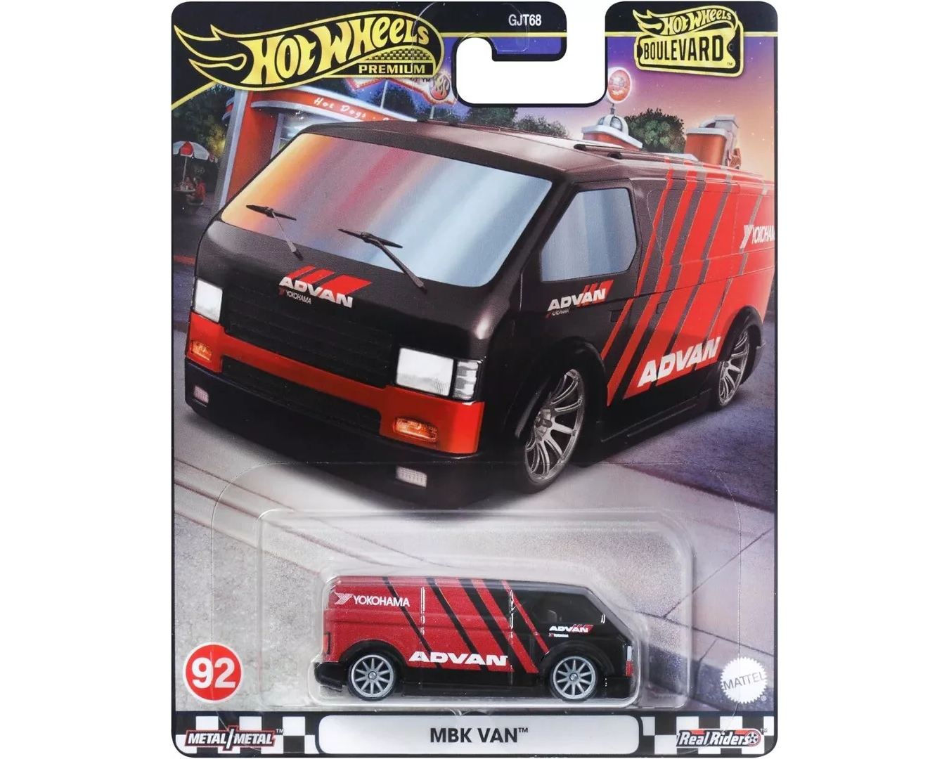 Hot Wheels Premium 2024 Boulevard Advan MBK Van