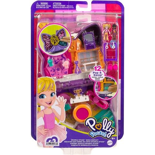 Polly Pocket ve Maceraları Oyun Seti Sparkle Stage