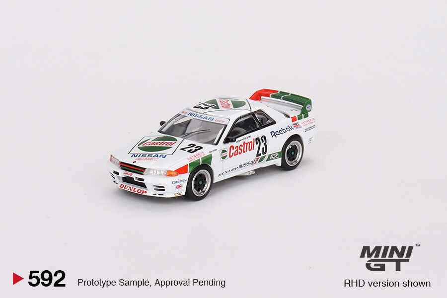 Mini GT 1:64 Nissan Skyline GT-R (R32) Gr. A #23 1990 Macau Guia Race Winner