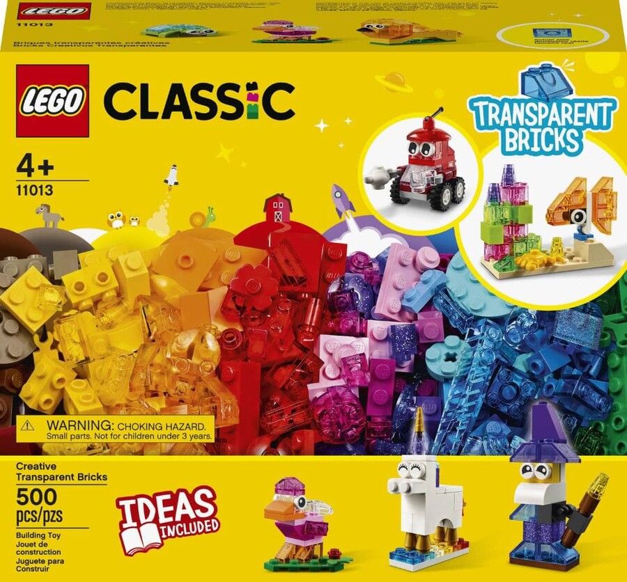 LEGO Classic Yaratıcı Şeffaf Yapım Parçaları