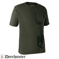 DEERHUNTER T-shirt Geyik Desenli S