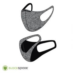 BLACKSPADE Unisex Koruyucu Maske Antrasit M