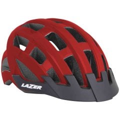 Lazer Kask Compact CE-CPSC Kırmızı Standart