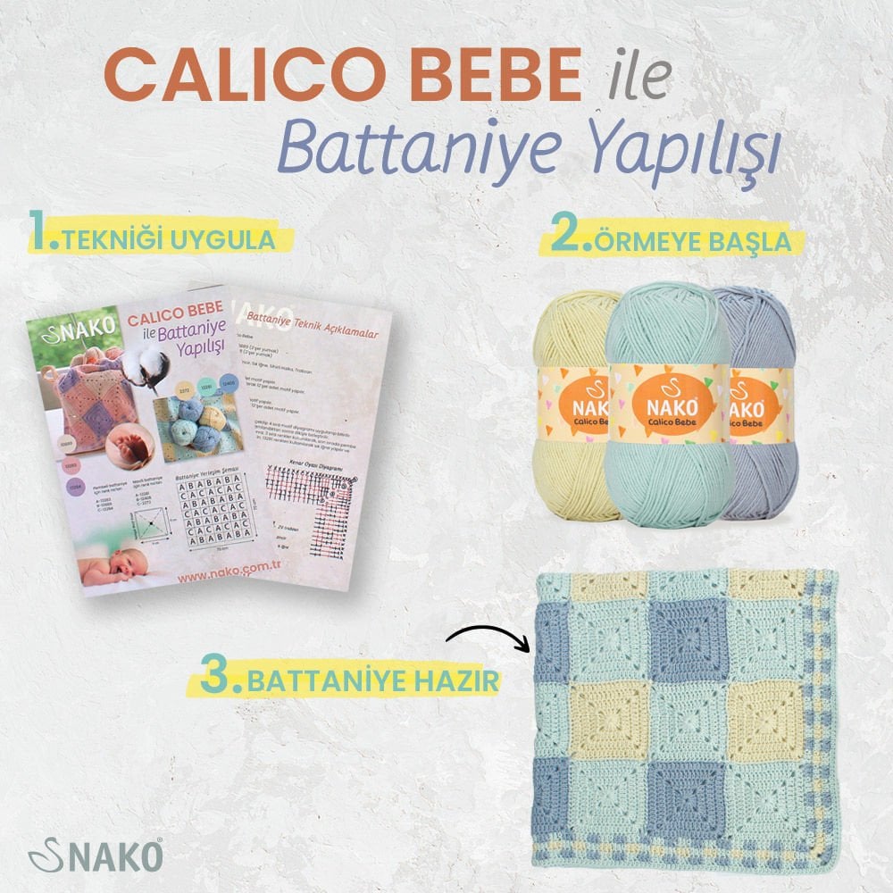 Calico Bebe Kit Mavi