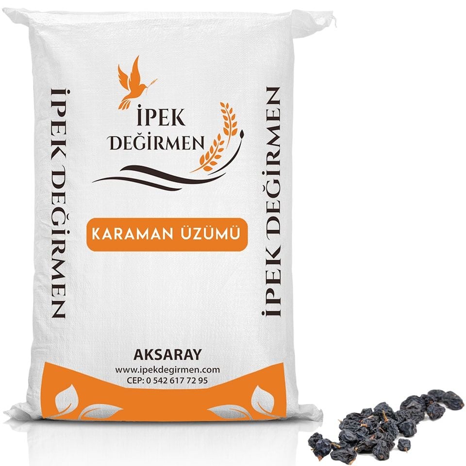 İpek Değirmen Karaman Üzümü Kan Üzümü Siyah Kuru Üzüm