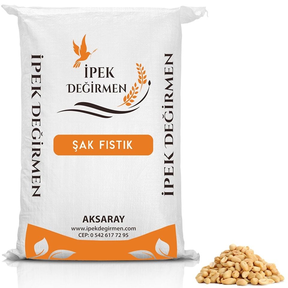 İpek Değirmen Soyulmuş Yer Fıstığı Beyaz Şak Fıstık
