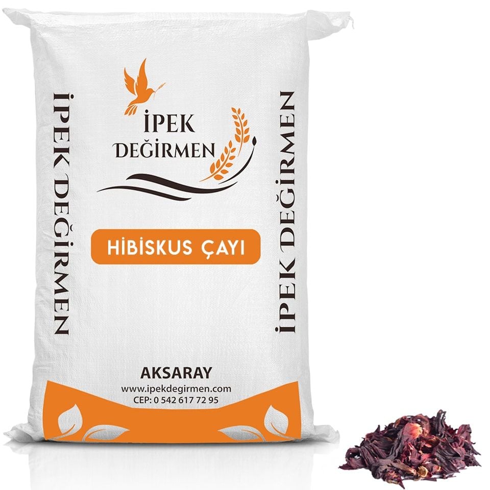 İpek Değirmen Hibiskus Çayı Doğal Kurutulmuş Bitki Çayı