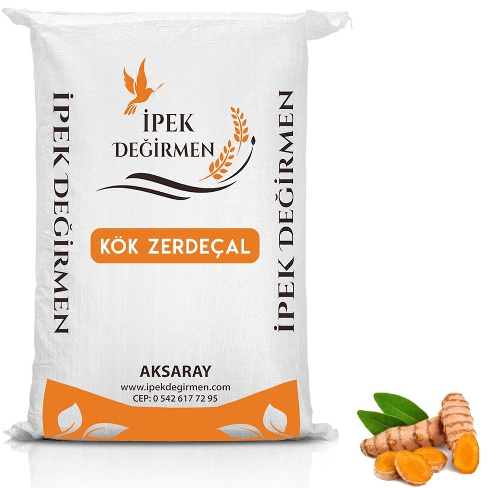 İpek Değirmen Kök Zerdeçal Doğal Kurutulmuş Katkısız