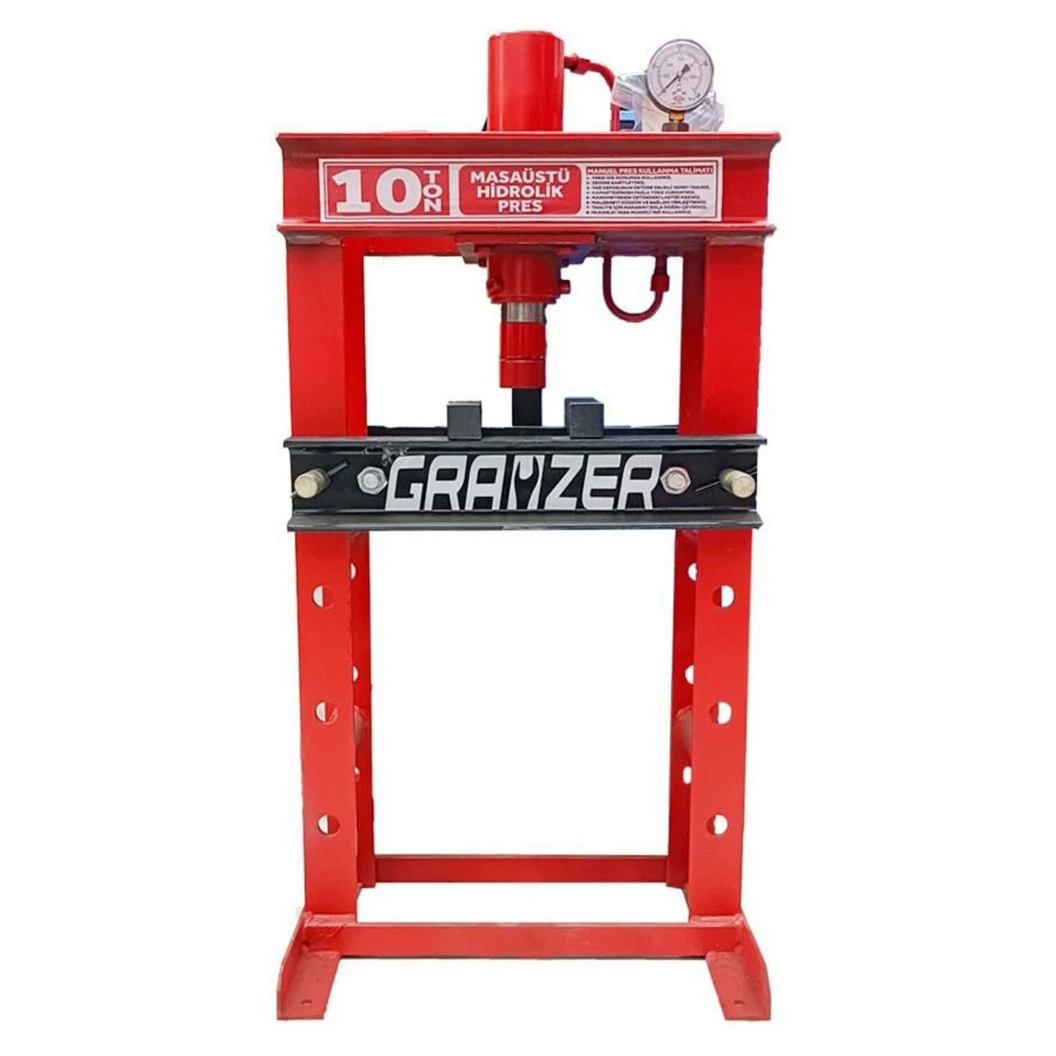 Grayzer 10 Ton Hidrolik Pres