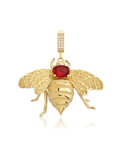 Bee Mine Koleksiyonu Altın Arı Kolye Ucu