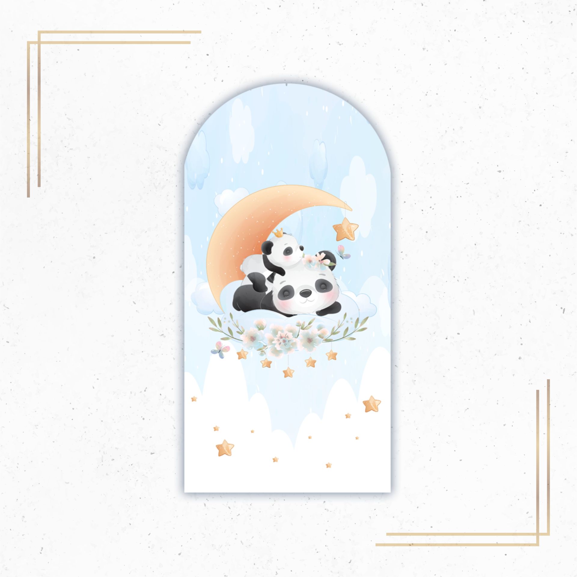 Edda Jumbo Tekli Pano - Panda