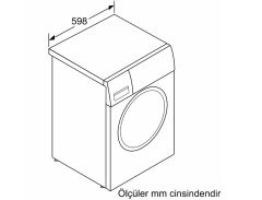 WAU28P91TR Serie | 6 Çamaşır Makinesi 9 kg 1400 dev./dak.