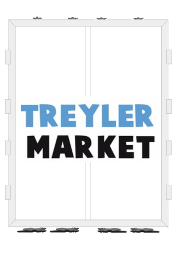 Treyler Market Panel Kapı