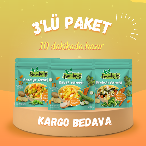 Bambala 10 Dakika- 3'lü paket