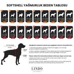 Softshell Navy Magnetic Küçük,Orta ve Büyük Irk Köpek Yağmurluğu