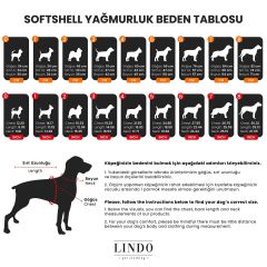 Softshell Magnetic Küçük,Orta ve Büyük Irk Köpek Yağmurluğu