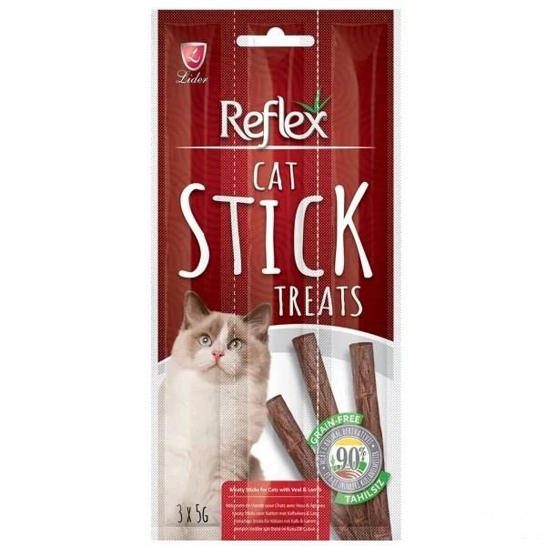 Kedi Ödül Stick Biftekli ve Kuzulu 3x5 gr