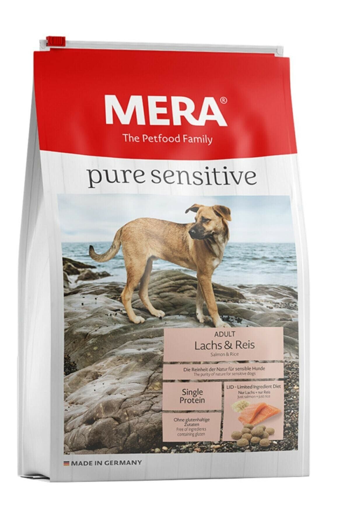 Pure Sensitive Somonlu ve Pirinçli Orta/Büyük Irk Köpek Maması 4 Kg