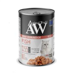 Kısırlatırılmış Jöleli Balıklı Kedi Konservesi 415 gr