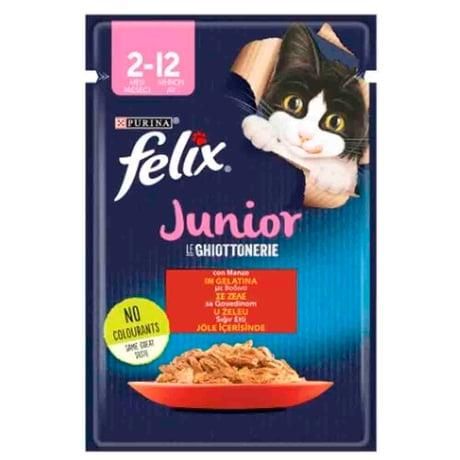 Sığır Eti Yaş Yavru Kedi Maması 85 Gr