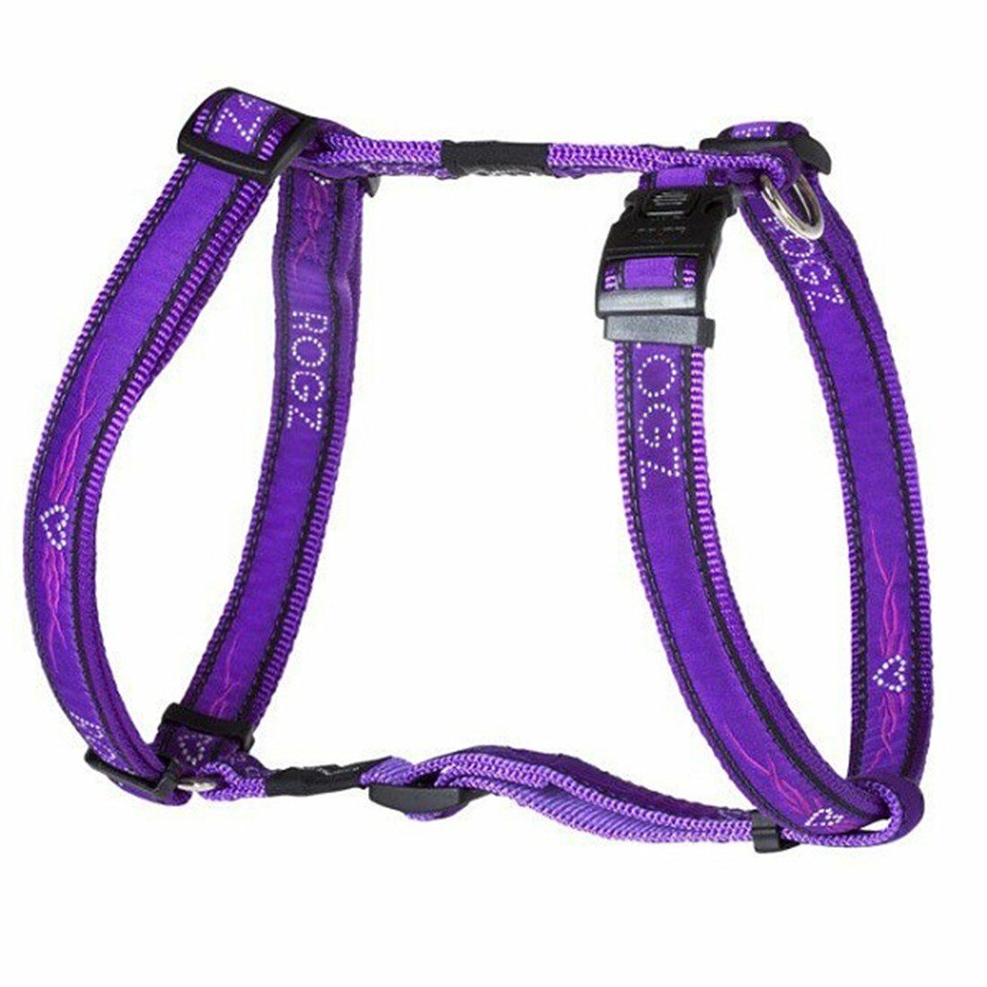 Fancy Dress Harness, Purple 2,5 × 60-100cm Köpek Tasması