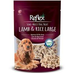 Semi-Moist Dog Treat Lamb&Rice Large Kuzu ve Pirinçli Büyük Yumuşak Köpek Ödül Maması 150 gr