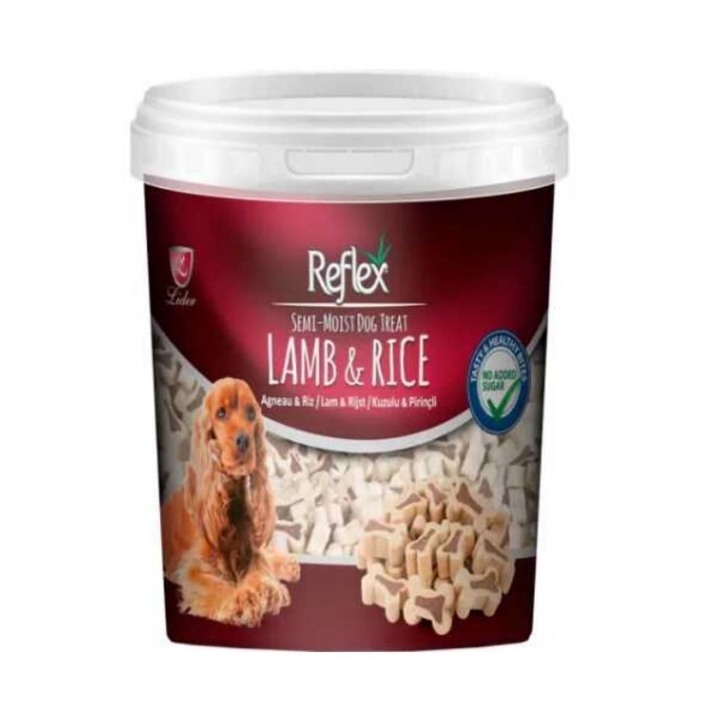 Semi-Moist Dog Treat Lamb&Rice Kuzu ve Pirinçli Yumuşak Köpek Ödül Maması 500 gr