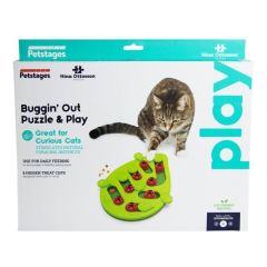 Puzzle & Play Buggin Out Green İnteraktif Kedi Oyuncağı